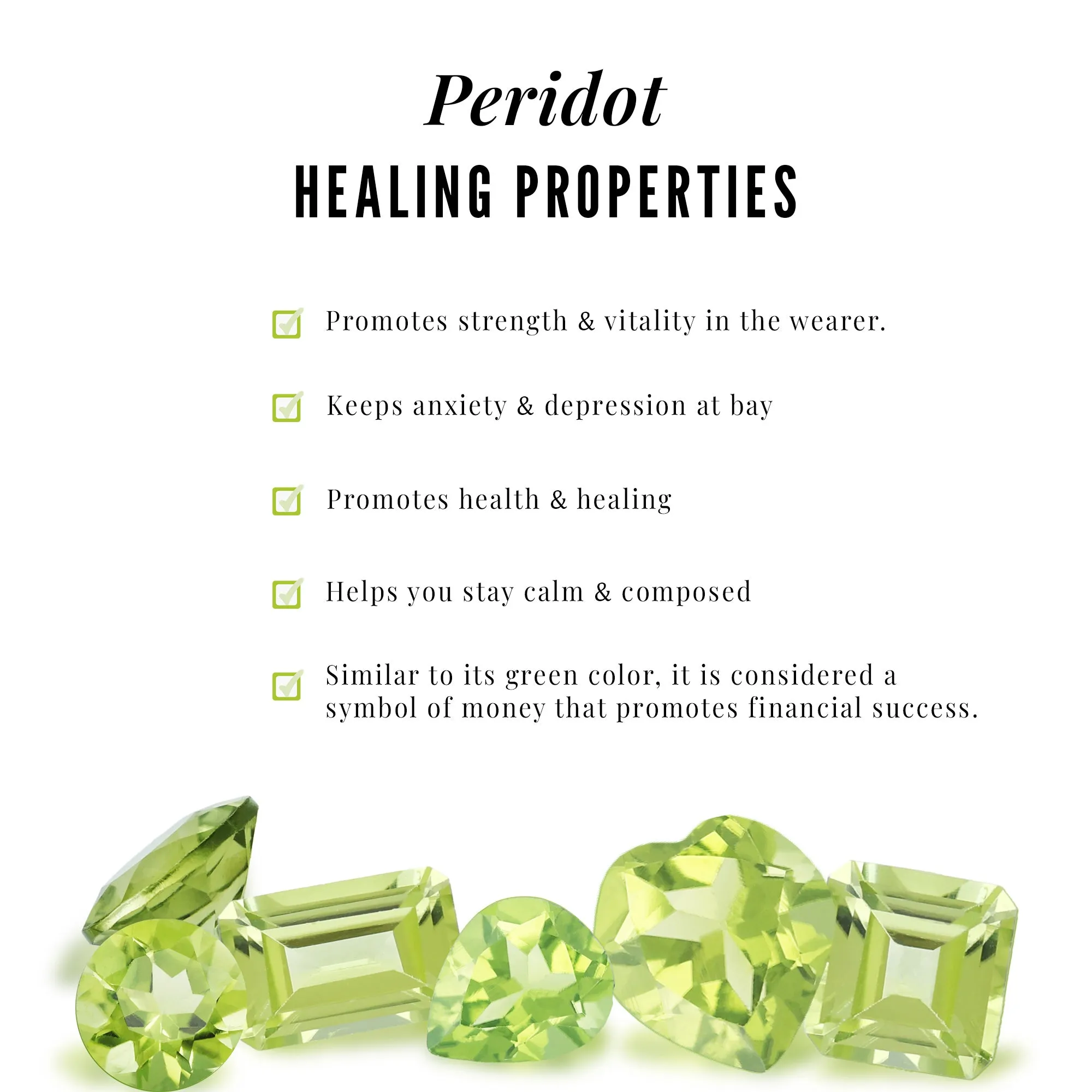 Pear Cut Natural Peridot Ring with Diamond Half Halo