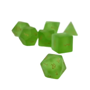 Pebbles - Frosted Emerald