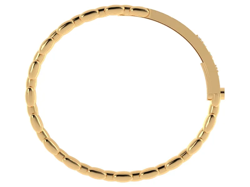 Personalized Link Bangle