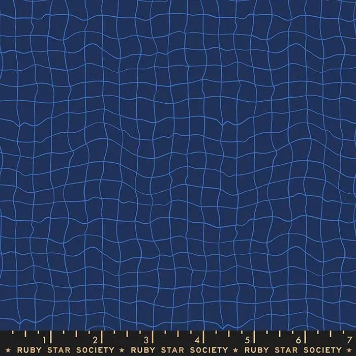 Pool Tiles in Navy - Water - Ruby Star Society