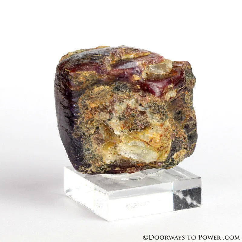 Rare Red Ruby & Blue Sapphire Corundum Specimen A     "Museum Quality"