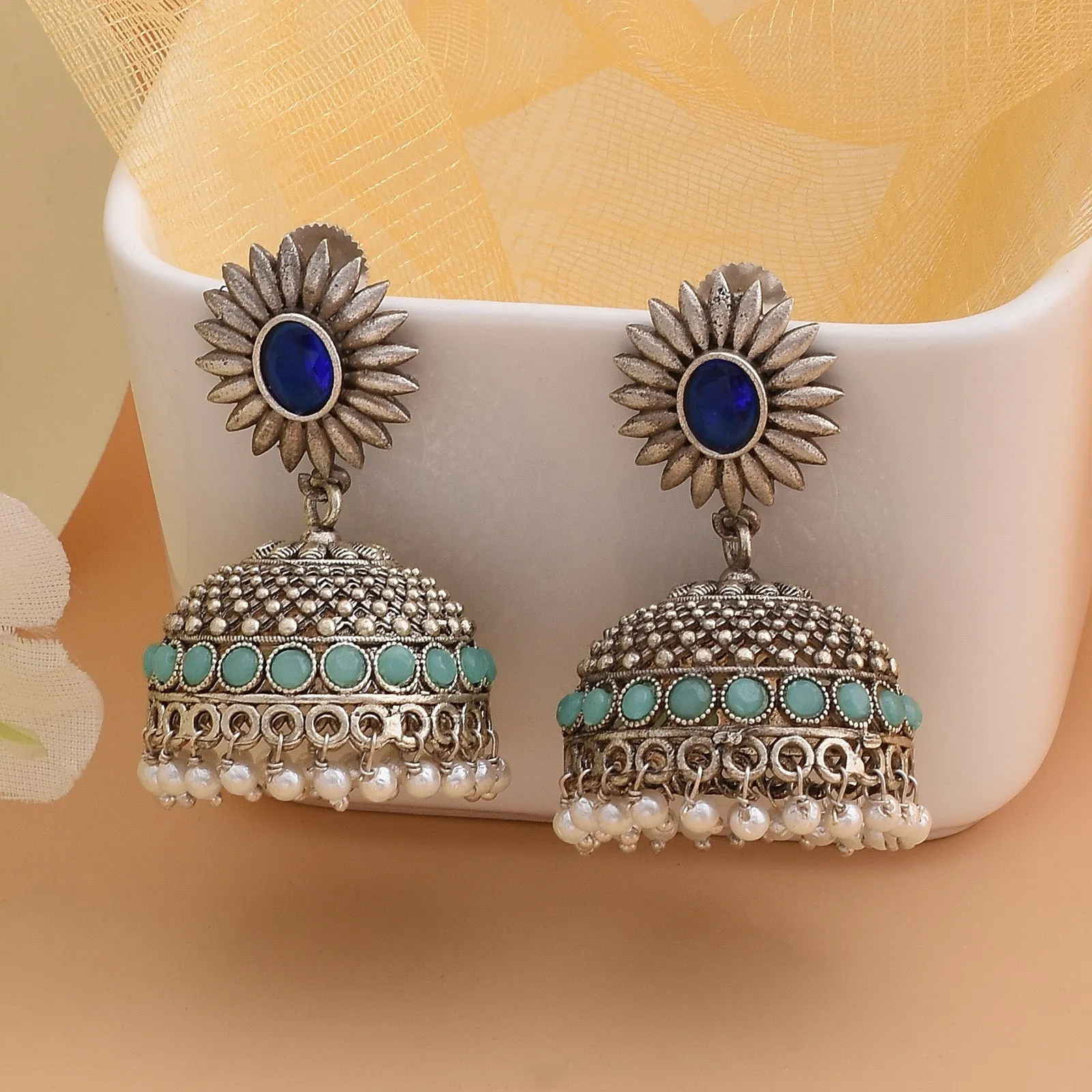 Reva Jhumki Earrings - wxo