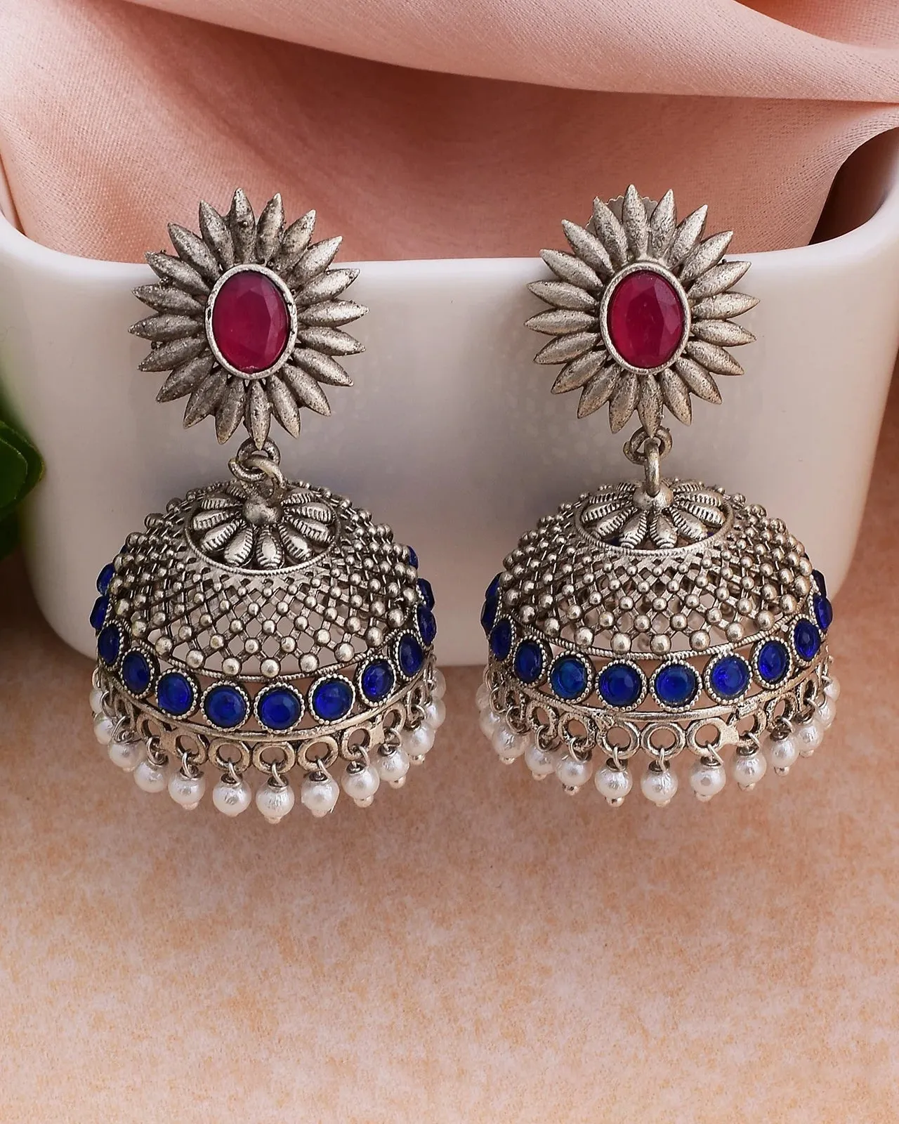 Reva Jhumki Earrings - wxo