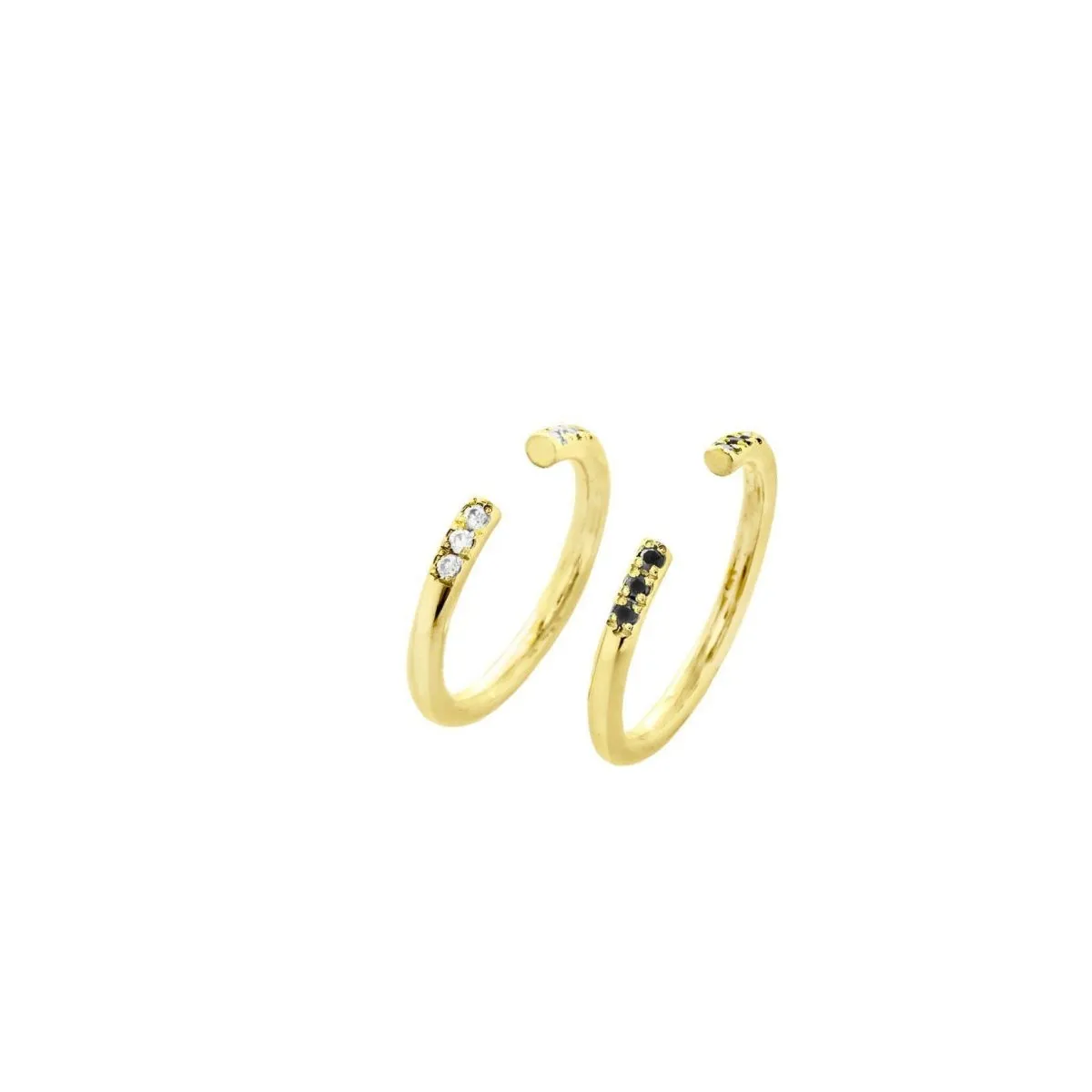 Ring with stone - Goldfilled