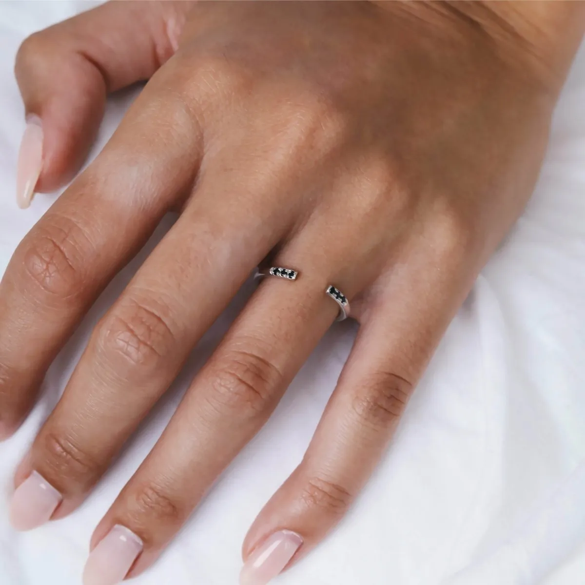 Ring with stone - Goldfilled