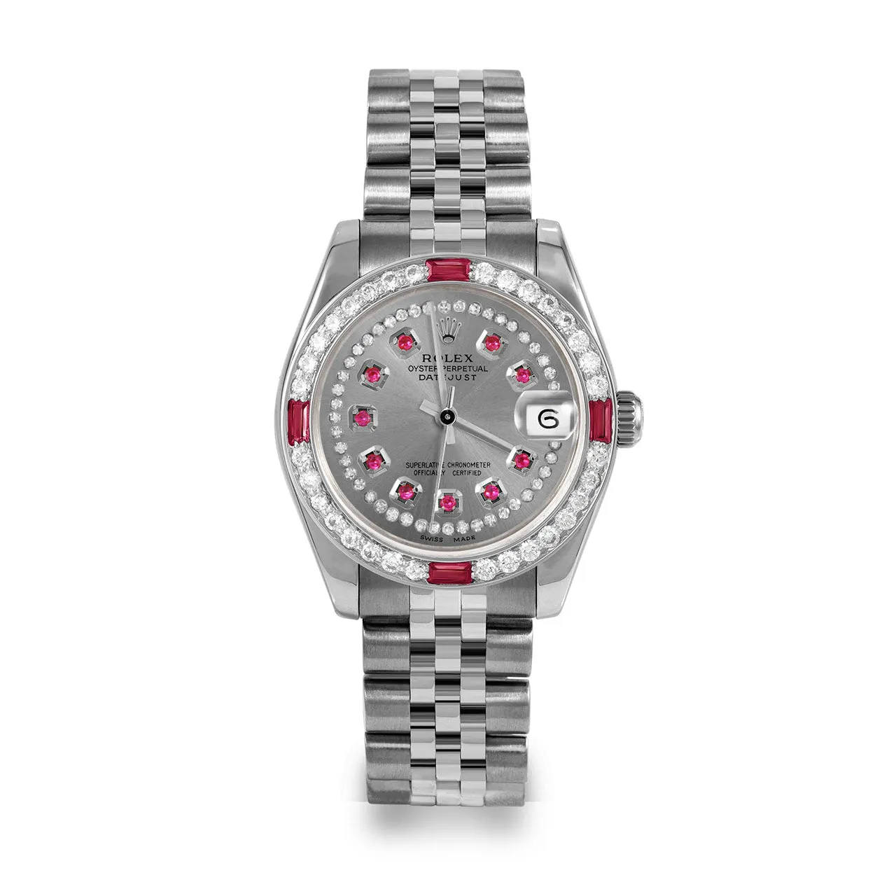 Rolex Datejust 31mm | 178274-SLT-STRR-4RBY-JBL