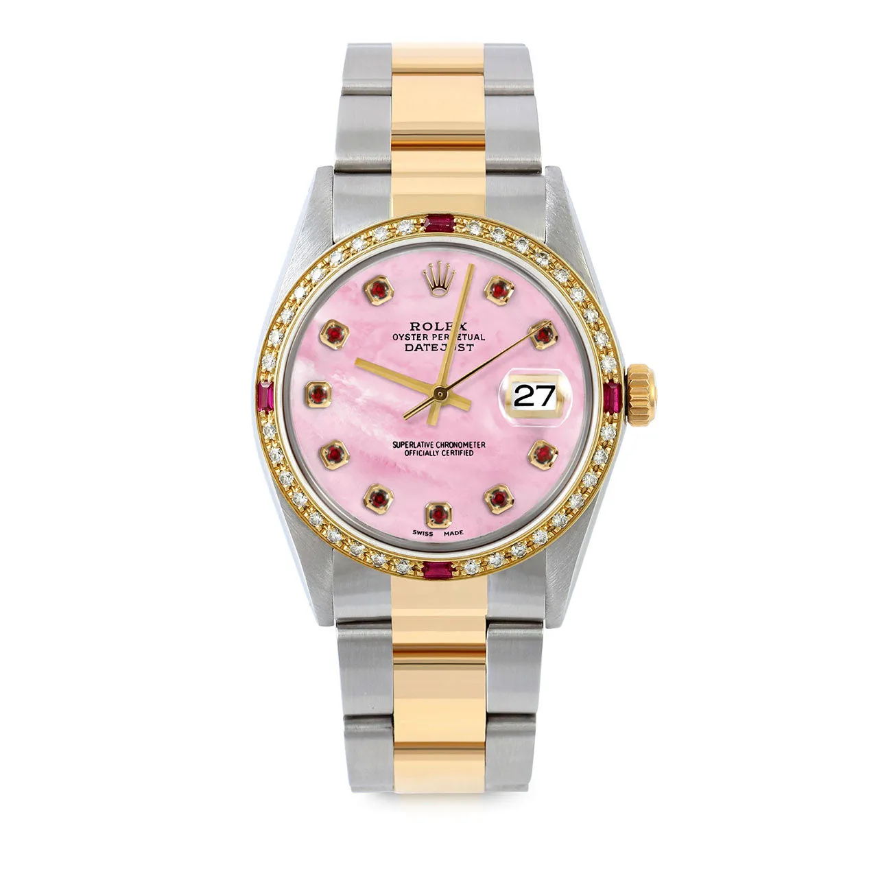 Rolex Datejust 36mm | 16013-PMOP-RBY-AM-4RBY-OYS