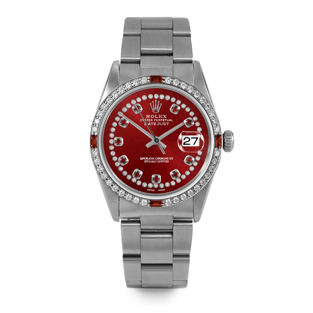 Rolex Datejust 36mm | 16014-RED-STRR-4RBY-OYS