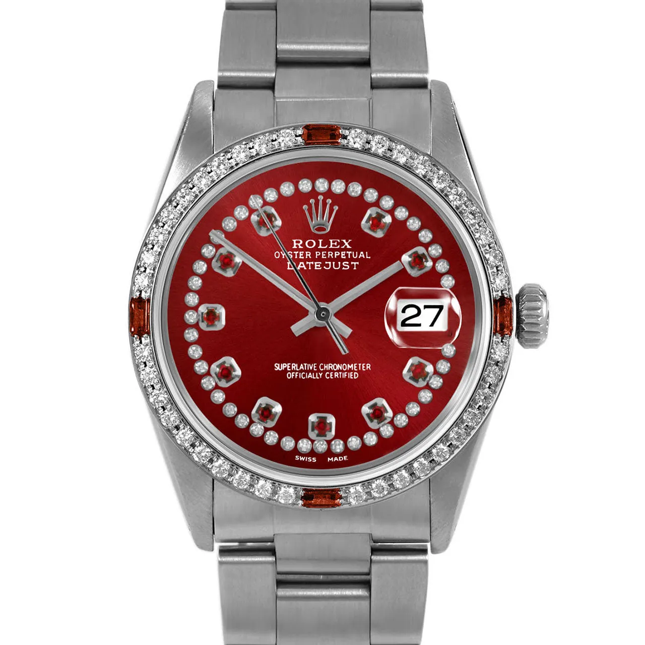 Rolex Datejust 36mm | 16014-RED-STRR-4RBY-OYS