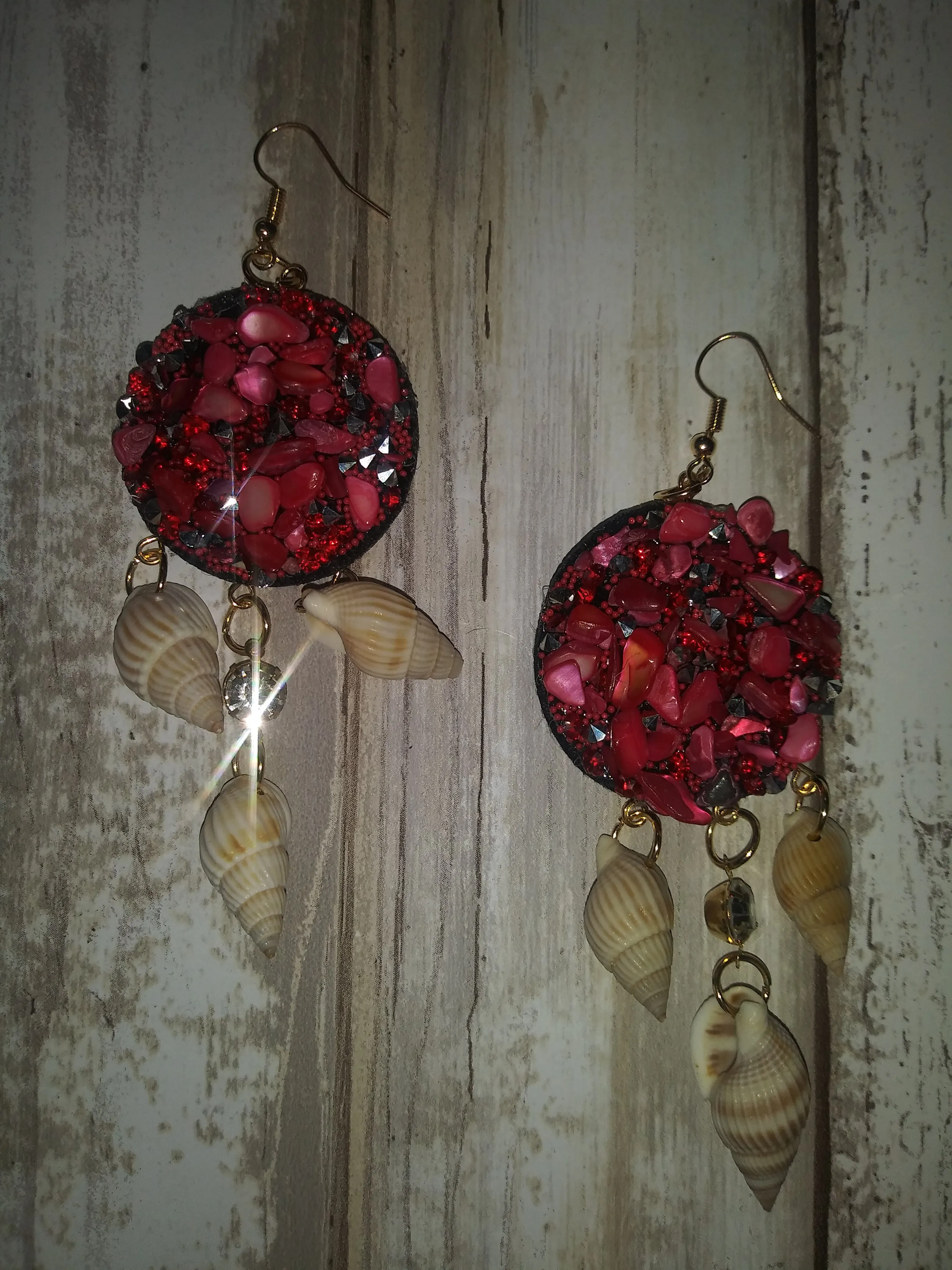 Sea Life Dangle Earrings