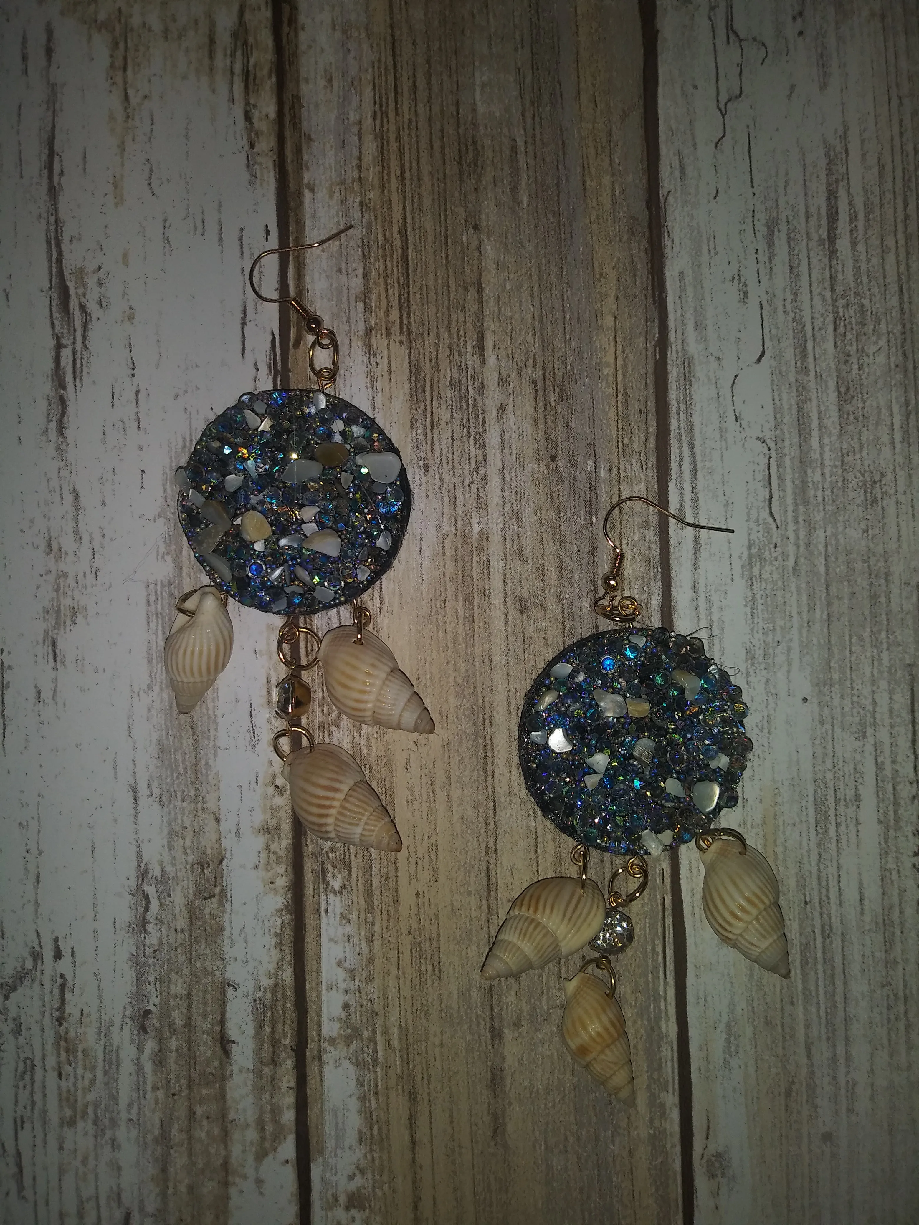 Sea Life Dangle Earrings