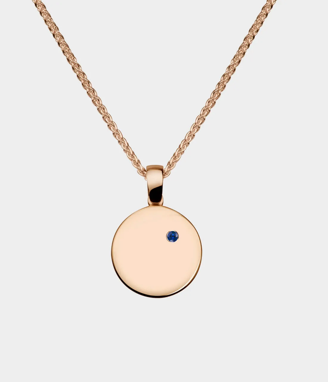 Silk Disc Necklace