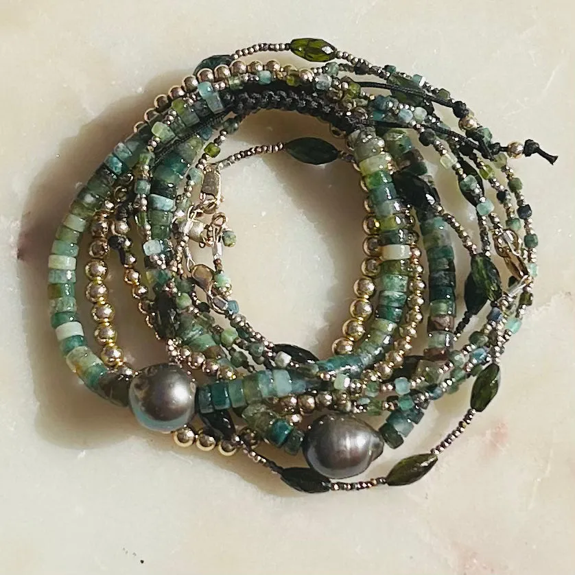 Sparkle Tourmaline  Bracelet