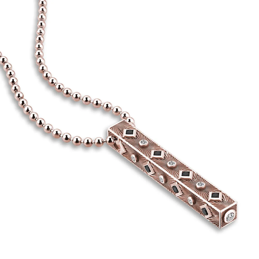 Sunbeam Bar Pendant in Gold (Pendant only)