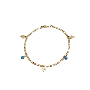 THE HAMSA EYE ANKLET (CHAPTER II BY GREG YÜNA X THE M)