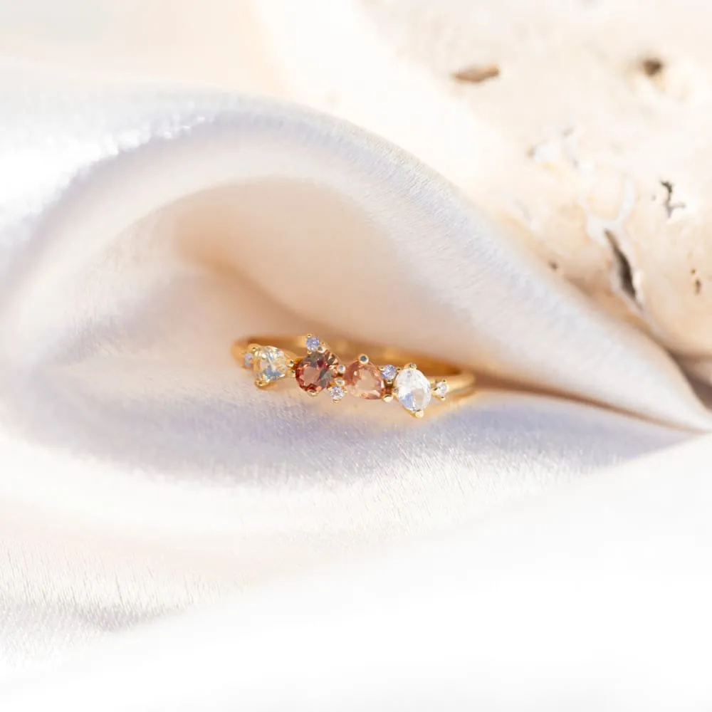 The Legacy - Citrine Cluster Band