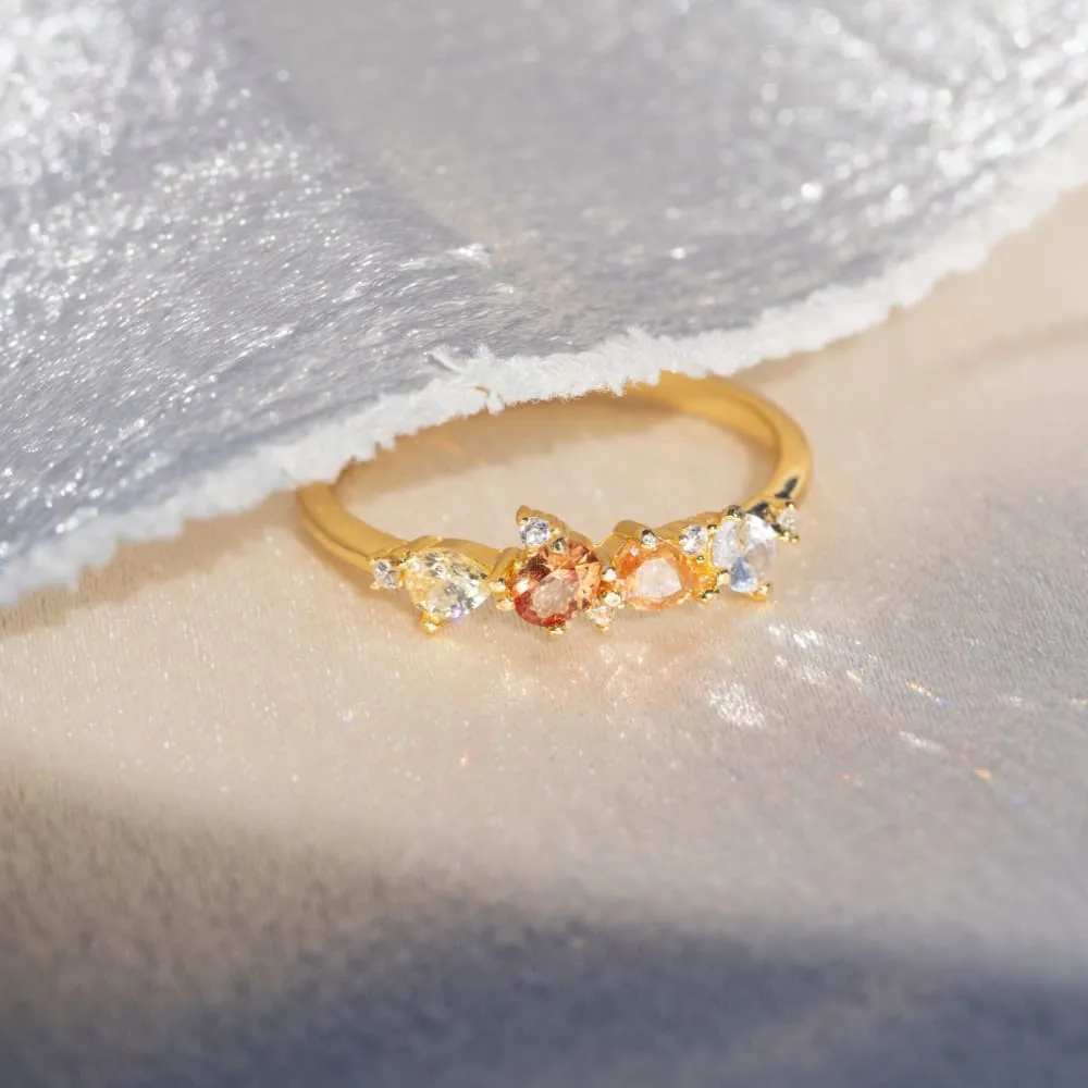 The Legacy - Citrine Cluster Band
