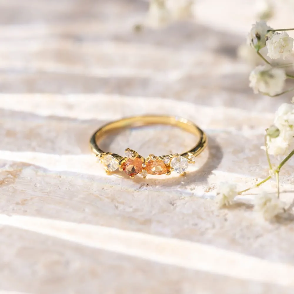 The Legacy - Citrine Cluster Band