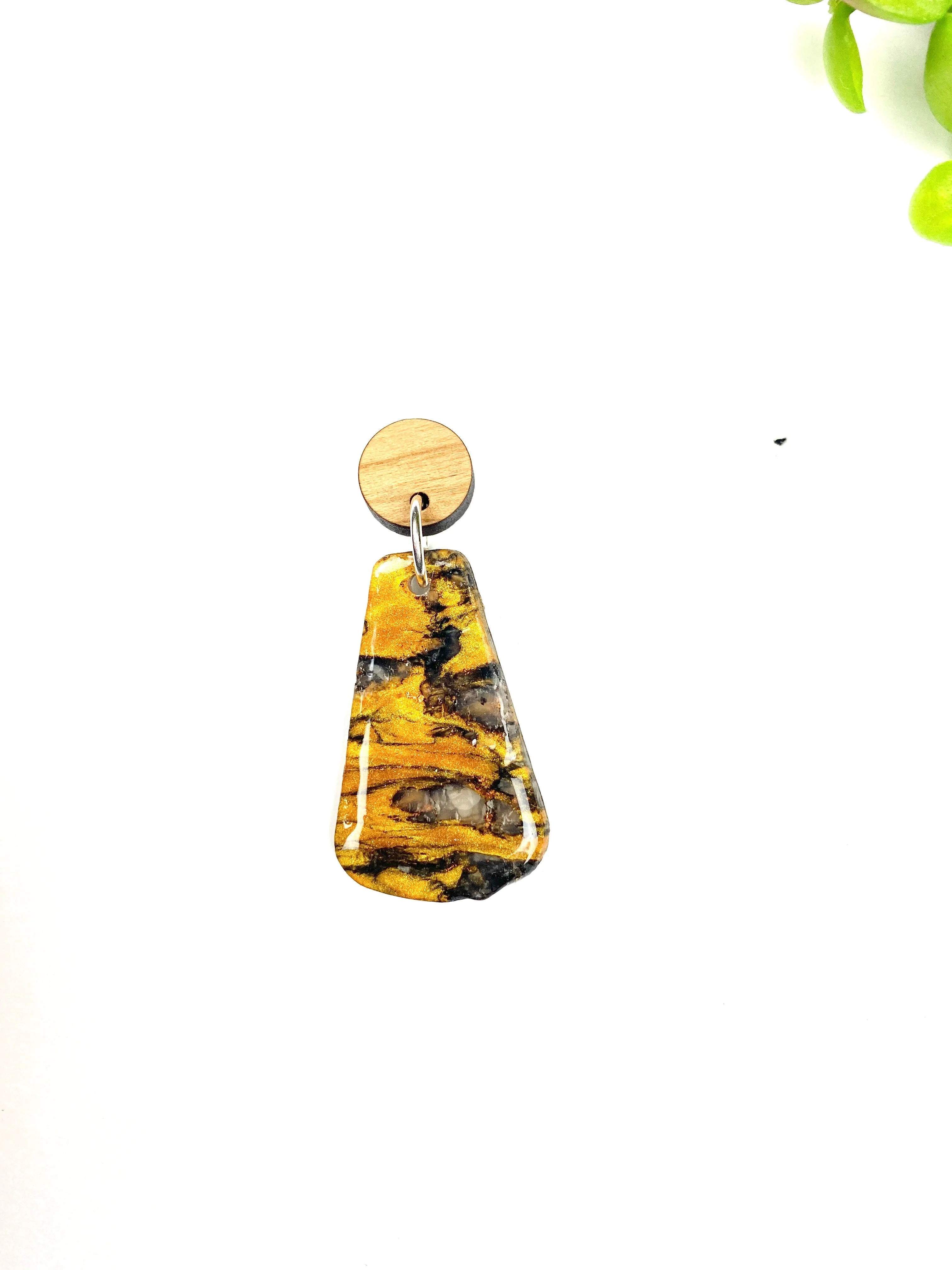 Tiger Eye Dangle Earrings