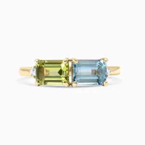 Toi Et Moi Personalized Gemstone Ring