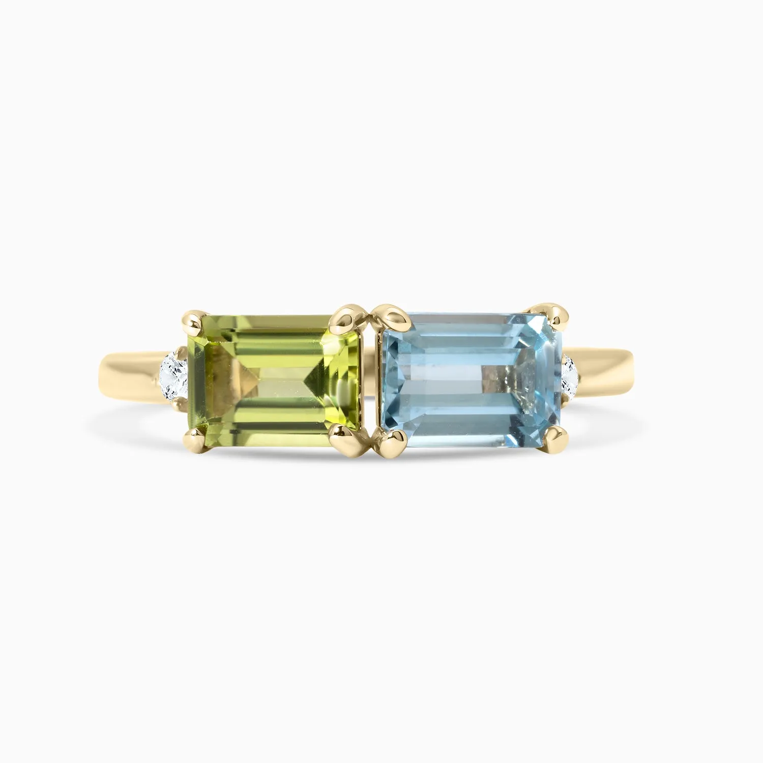 Toi Et Moi Personalized Gemstone Ring