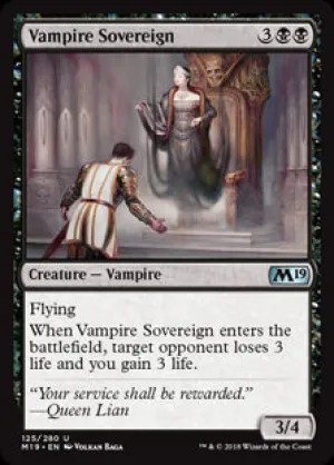 Vampire Sovereign Core Set 2019 #125