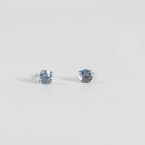 Yogo Sapphire Studs - 0.44 CTW