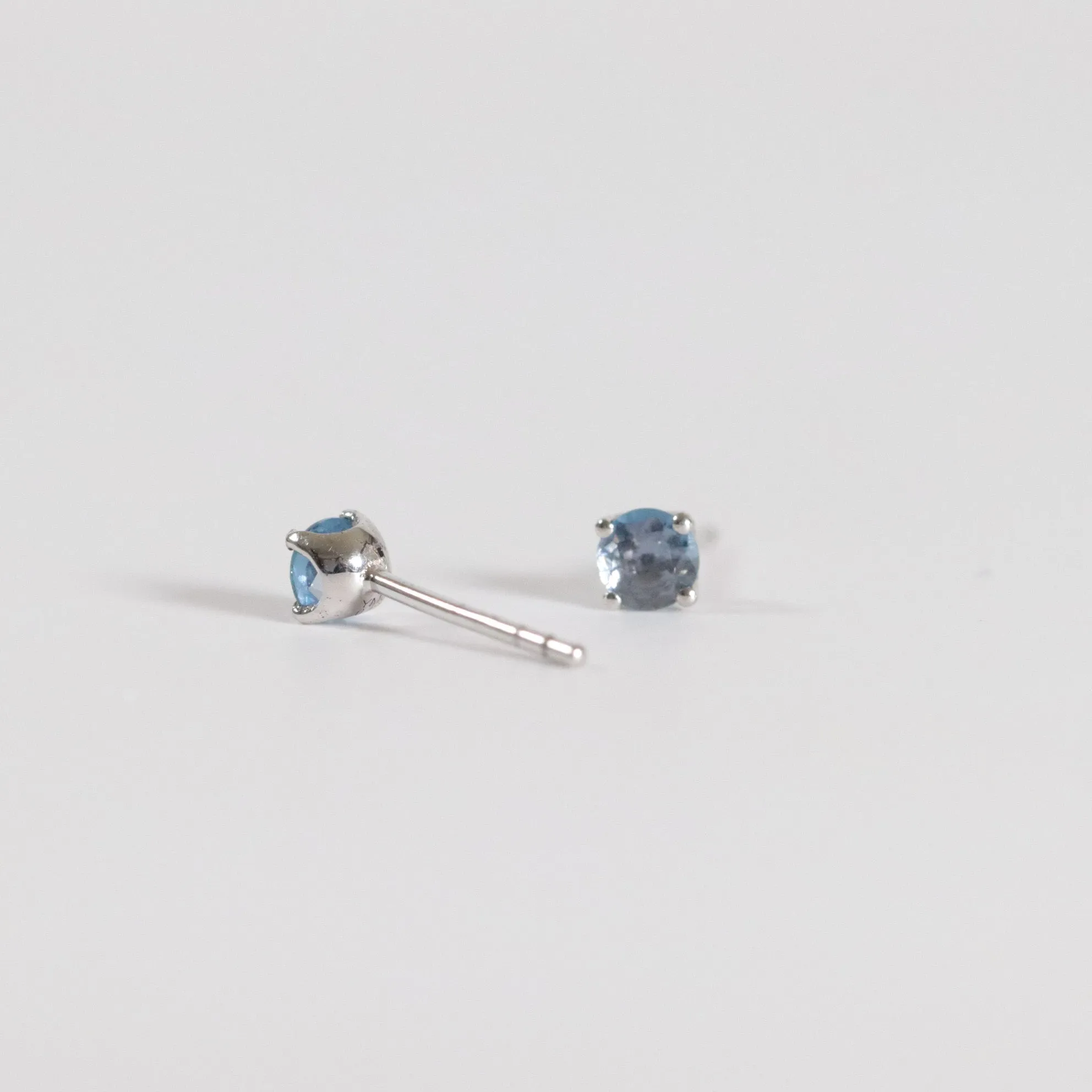 Yogo Sapphire Studs - 0.44 CTW